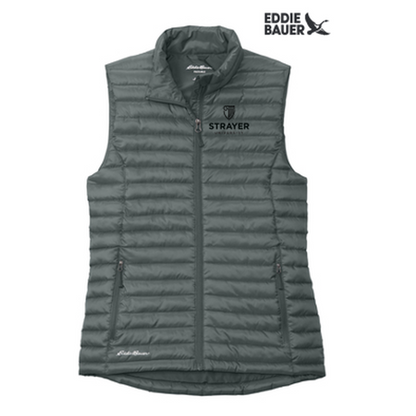 NEW STRAYER - Eddie Bauer® Women's Packable Quilted Vest - Metal Grey