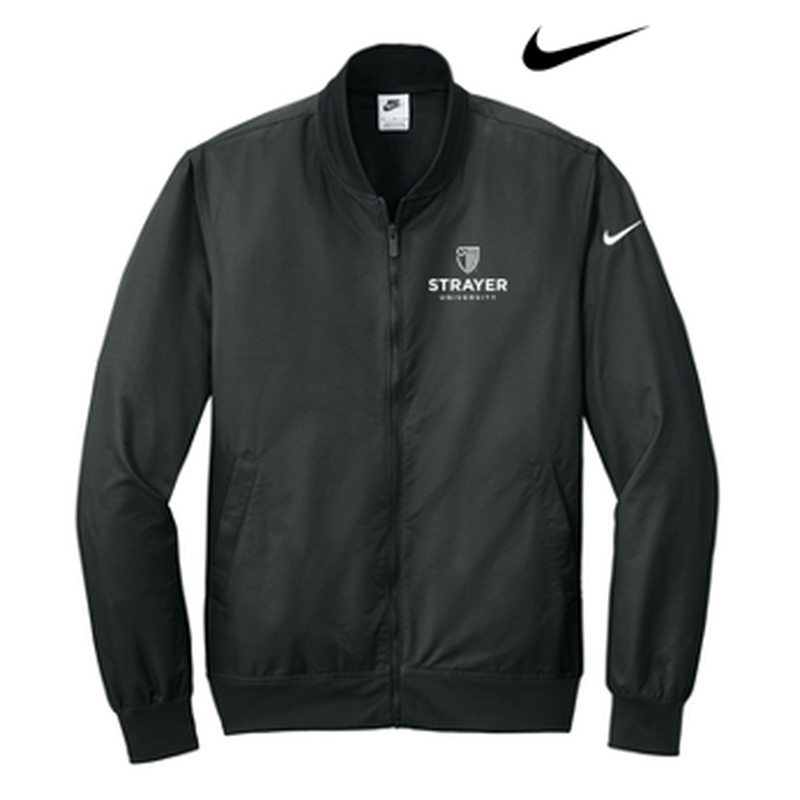 STRAYER - Nike Bomber Jacket - Black – Strayer Gift Store