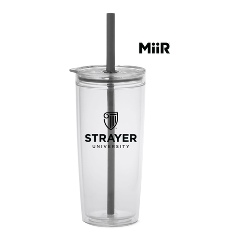 NEW STRAYER MiiR® Everywhere Straw Tumbler - 16 Oz. - CLEAR