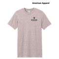 NEW STRAYER American Apparel® Unisex CVC Tee - Heather Blush