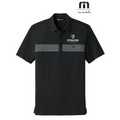 NEW STRAYER TravisMathew Glenview Stripe Polo - Black