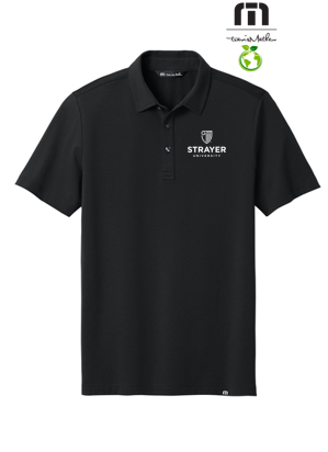 NEW STRAYER TravisMathew Glenview Solid Polo - Black