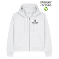 NEW STRAYER Stanley/Stella Women’s Stella Ida Full-Zip Hooded Sweatshirt - White