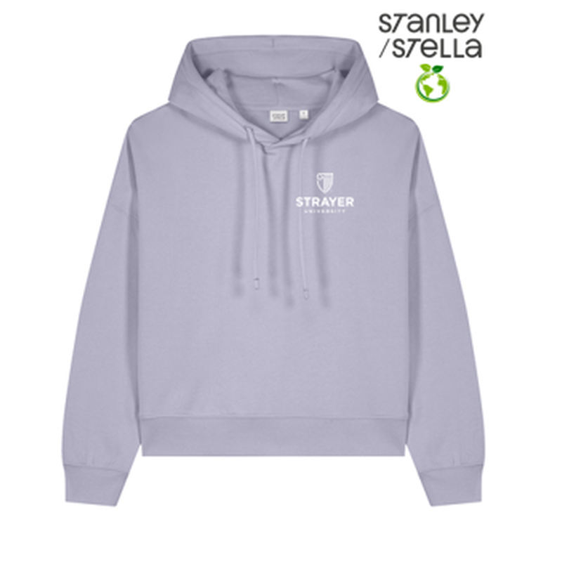 NEW STRAYER Stanley/Stella Women’s Stella Nora Hooded Sweatshirt - Lavender