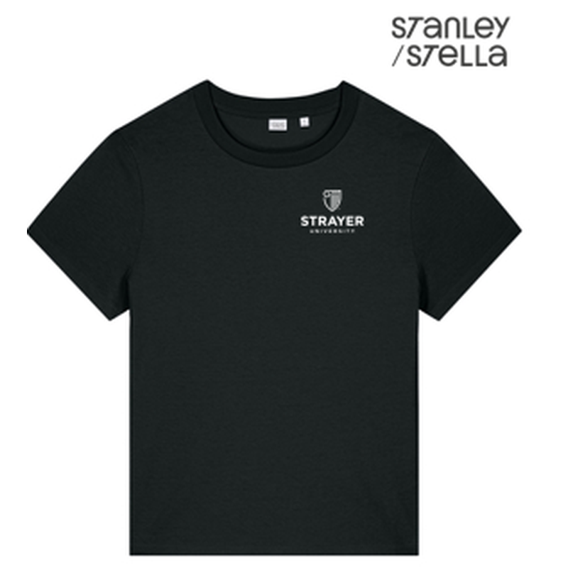 NEW STRAYER Stanley/Stella Women’s Stella Muser Tee - Black