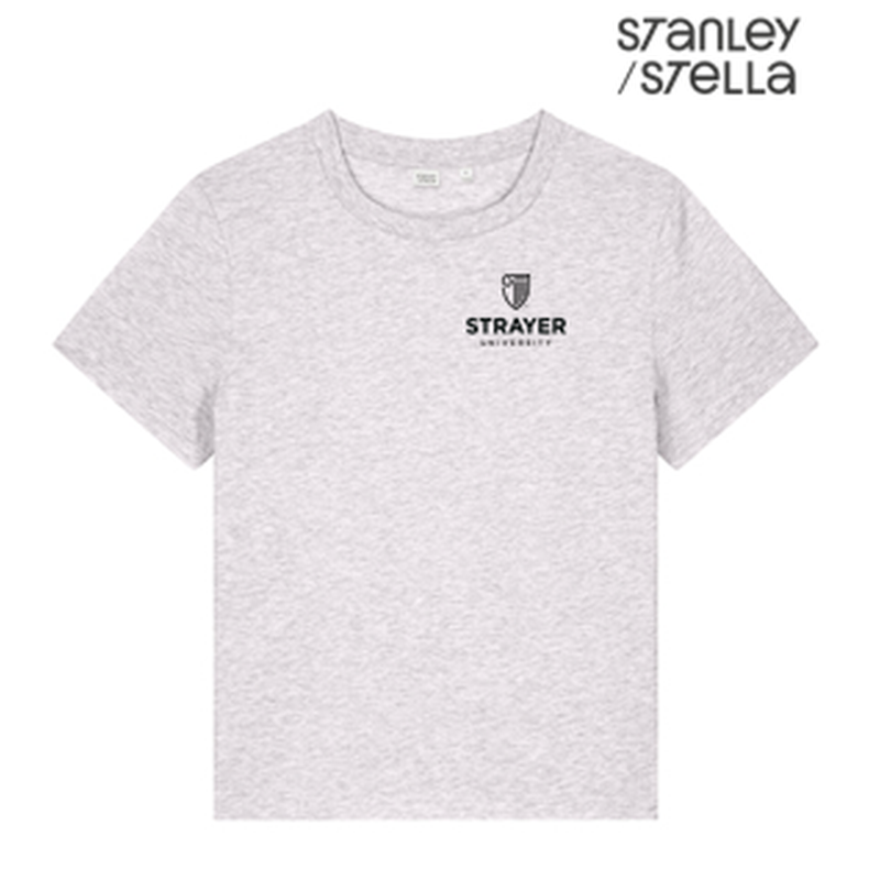 NEW STRAYER Stanley/Stella Women’s Stella Muser Tee - Cool Heather Grey