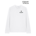 NEW STRAYER Stanley/Stella Unisex Creator 2.0 Long Sleeve Tee - White