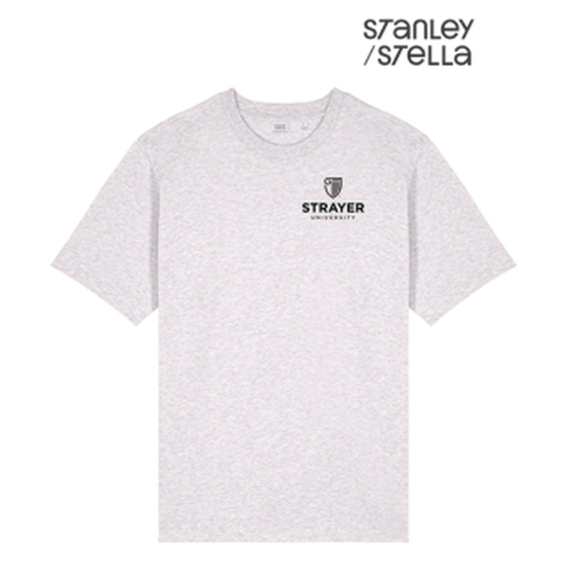 NEW STRAYER Stanley/Stella Unisex Freestyler Heavyweight Tee - Cool Heather Grey