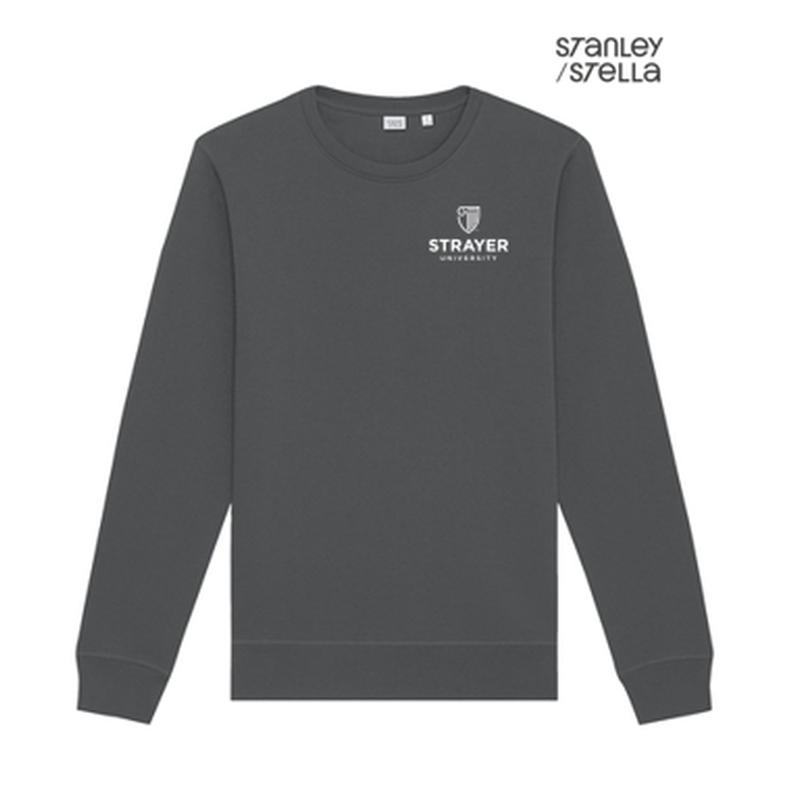 NEW Strayer Stanley/Stella Unisex Roller Crewneck Sweatshirt - Anthracite