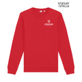NEW Strayer Stanley/Stella Unisex Roller Crewneck Sweatshirt - Red