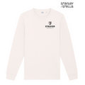 NEW Strayer Stanley/Stella Unisex Roller Crewneck Sweatshirt - Vintage White