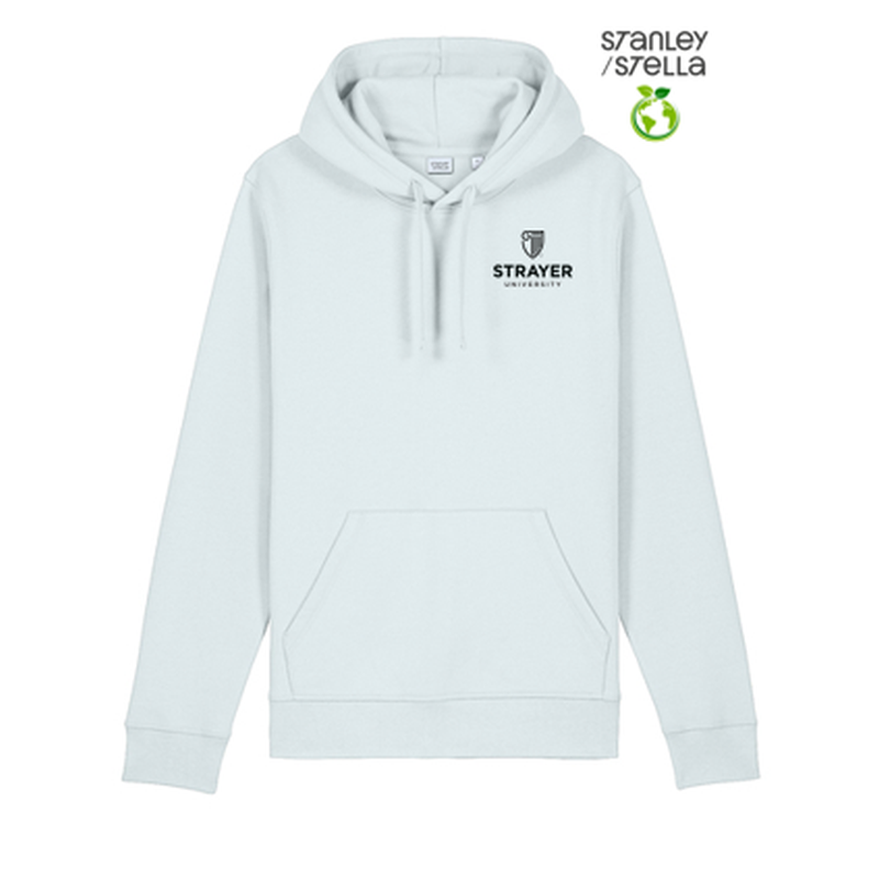 NEW Strayer Stanley/Stella Unisex Drummer 2.0 Hooded Sweatshirt - Blue Ice
