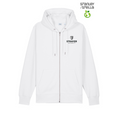 NEW Strayer Stanley/Stella Unisex Cultivator 2.0 Full-Zip Hooded Sweatshirt - White