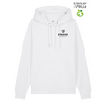 NEW STRAYER Stanley/Stella Unisex Cruiser 2.0 Hooded Sweatshirt - White