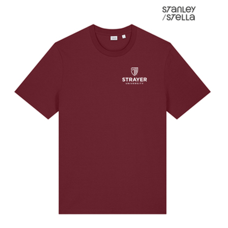 NEW Strayer Stanley/Stella Unisex Creator 2.0 Tee - Burgundy