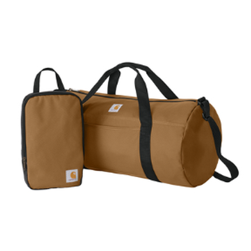 NEW Strayer Carhartt® Canvas Packable Duffel with Pouch