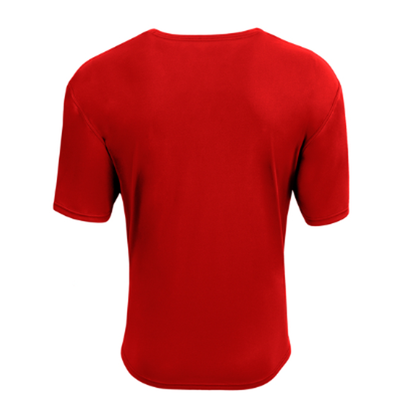 NEW Strayer A4 AirFlex Short Sleeve Tee - Scarlet