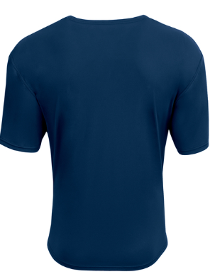 NEW Strayer A4 AirFlex Short Sleeve Tee - Navy