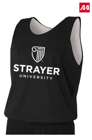NEW Strayer A4 Sprint Reversible Mesh Tank - Black/White