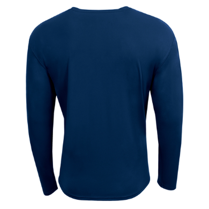 NEW Strayer A4 AirFlex Long Sleeve Tee - Navy