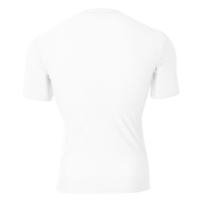 NEW Strayer A4 Compression Short Sleeve Tee - White