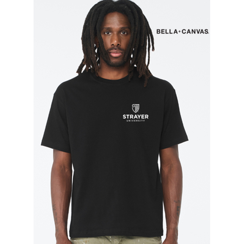 NEW Strayer BELLA+CANVAS® Unisex 6-Ounce Heavyweight Tee - Black