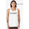NEW Strayer BELLA+CANVAS® Unisex Heather CVC Tank - White