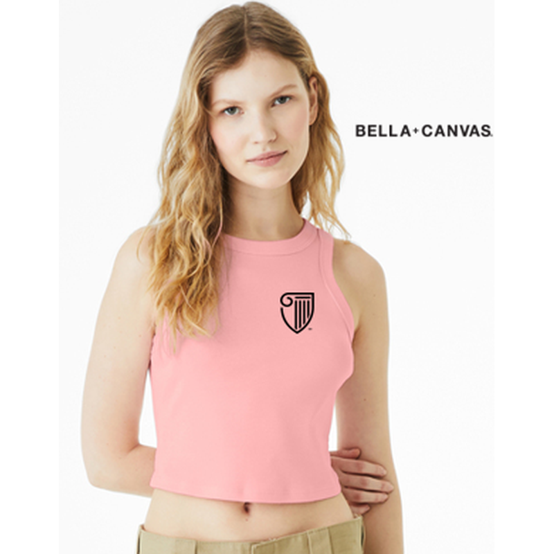 NEW Strayer BELLA+CANVAS® Women’s Micro Rib Racer Tank - Pink