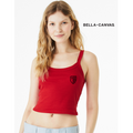 NEW Strayer BELLA+CANVAS® Women’s Micro Rib Spaghetti Strap Tank - Red