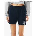 NEW Strayer BELLA+CANVAS® Women’s Cutoff Sweatshort - Navy