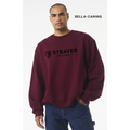 NEW Strayer BELLA+CANVAS® Unisex 10-Ounce Heavyweight Crewneck Sweatshirt - Maroon