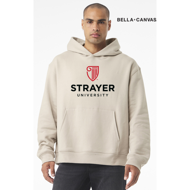 NEW Strayer BELLA+CANVAS® Unisex 10-Ounce Heavyweight Pullover Hoodie - Dust