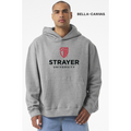 NEW Strayer BELLA+CANVAS® Unisex 10-Ounce Heavyweight Pullover Hoodie - Athletic Heather