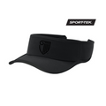 NEW Strayer Sport-Tek® Repeat Visor - Black
