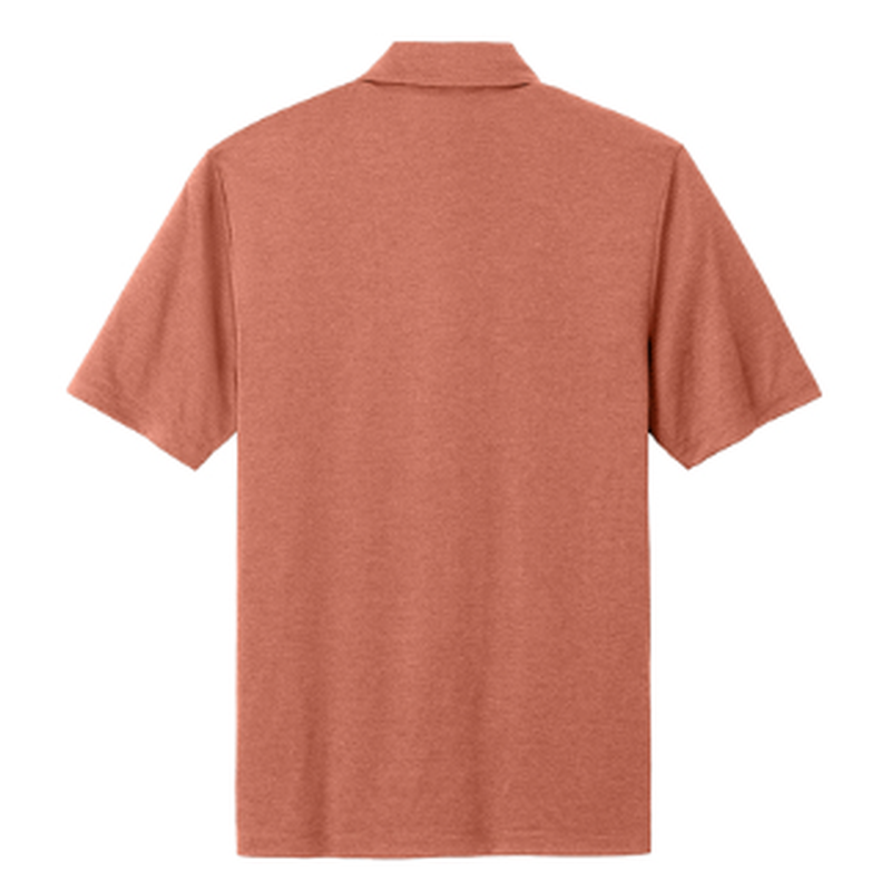 NEW STRAYER Mercer+Mettle® Recharge Jersey Polo - Sienna Heather