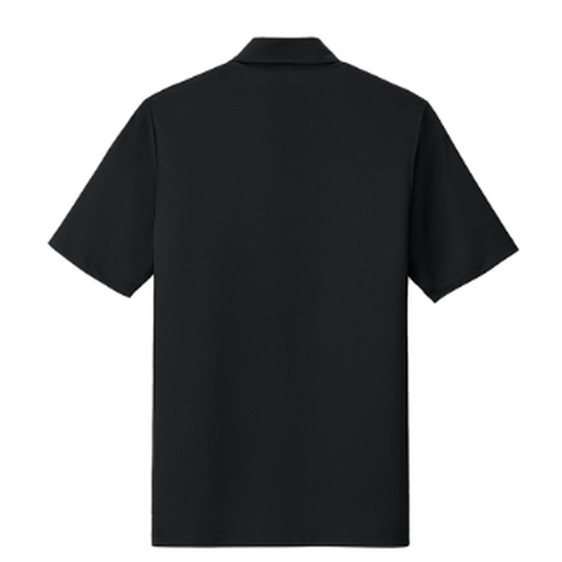 STRAYER HONORS Mercer+Mettle® Recharge Jersey Polo (4-in logo) - Deep Black
