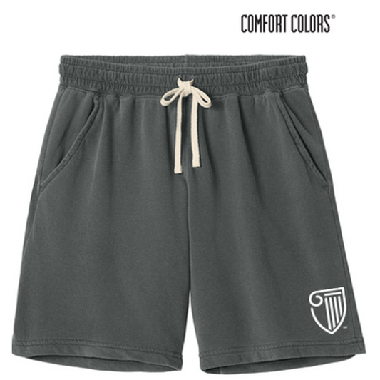 NEW STRAYER Comfort Colors® Lightweight Sweatshort (2 in logo) - Pepper