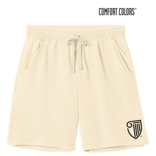 NEW STRAYER Comfort Colors® Lightweight Sweatshort (2 in logo) - Ivory