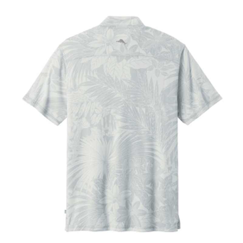 NEW STRAYER Tommy Bahama® Santiago Paradise Polo (1-in logo) - Zinc Grey