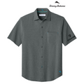 NEW STRAYER Tommy Bahama® Sandy Point Short Sleeve Shirt (3.5 in logo) - Coal