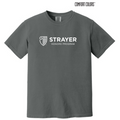 STRAYER HONORS Comfort Colors® Heavyweight Ring Spun Tee (10-in logo) - Pepper