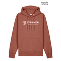 STRAYER HONORS Stanley/Stella Unisex Cruiser 2.0 Hooded Sweatshirt (10-in logo) - Heritage Brown