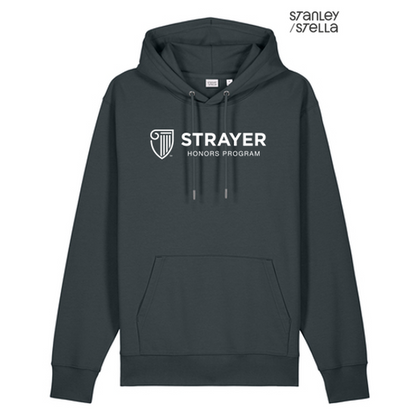 STRAYER HONORS Stanley/Stella Unisex Cruiser 2.0 Hooded Sweatshirt (10-in logo) - India Ink Grey