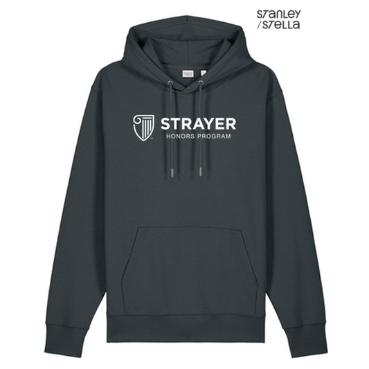 STRAYER HONORS Stanley/Stella Unisex Cruiser 2.0 Hooded Sweatshirt (10-in logo) - India Ink Grey