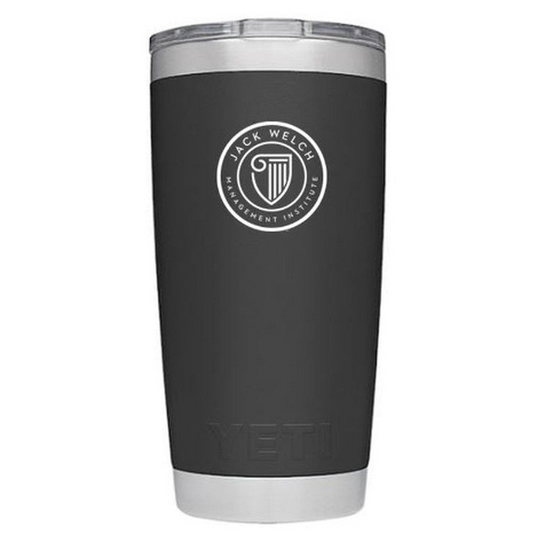 JWMI YETI RAMBLER® 20 OZ TUMBLER  WITH MAGSLIDER™ LID - Black