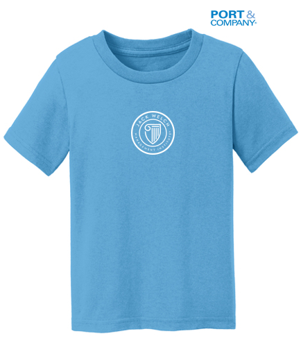 JWMI Port & Company® Infant Core Cotton Tee - Aquatic Blue