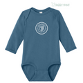JWMI Rabbit Skins™ Infant Long Sleeve Jersey Bodysuit - Indigo