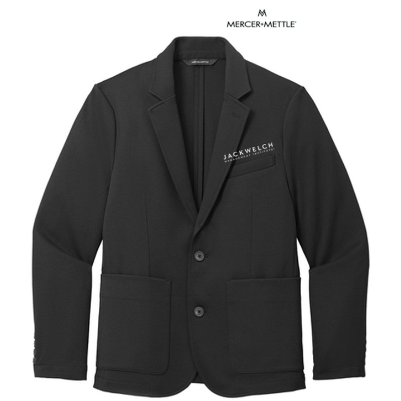 NEW JWMI - Mercer+Mettle® Relaxed Knit Blazer - Deep Black