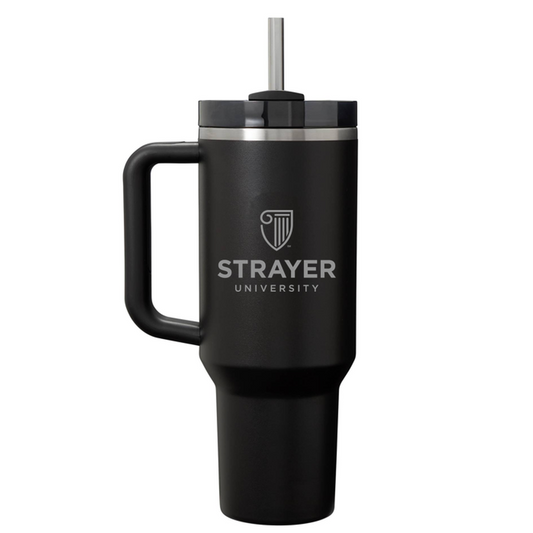 STRAYER Stanley Quencher H2.O FlowState™ Tumbler 40 oz - Black
