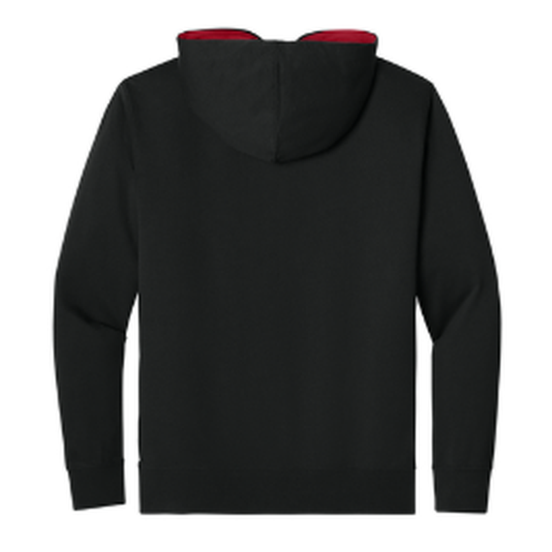 STRAYER Next Level Apparel® Laguna Hoodie - Black/Red